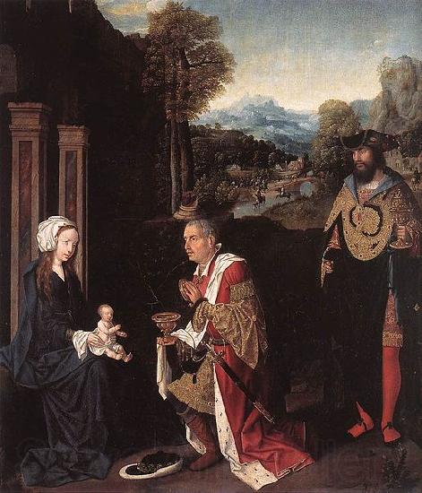 Master of Hoogstraeten The Adoration of the Magi Norge oil painting art